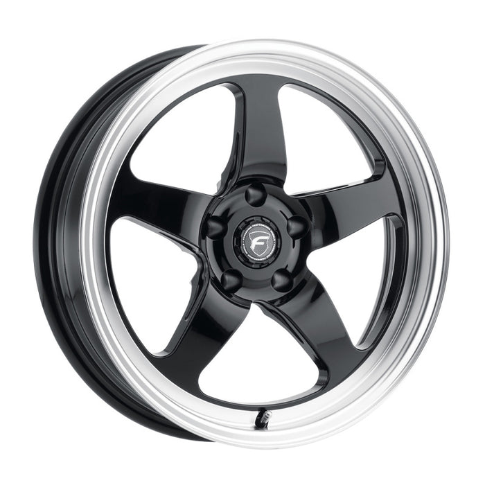 Forgestar F0917C088N19 D5 Drag 17x5.0 / 5x139.7 BP / ET-19 / 2.25in BS Gloss Black Wheel