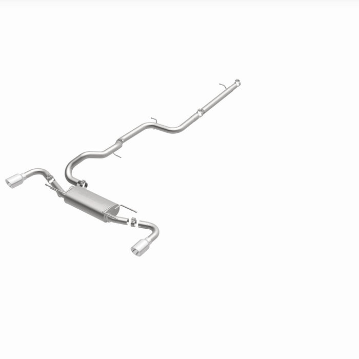 Magnaflow 15146 MagnaFlow 10-12 Mazda 3 L4 2.5L Hatchback Split Rear Exit Stainless Cat Back Performance Exhaust