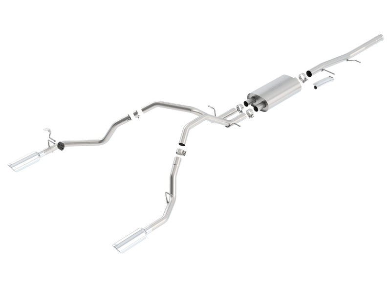 Borla 140429 09-11 Chevrolet Silverado / 09-11 GMC Sierra S-Type SS Catback Exhaust