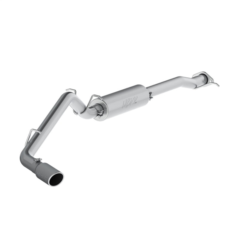 MBRP S5090AL 17+ Chevrolet Colorado 2.5L/3.6L 3in Cat Back Single Side Exit w/ 4in Tip - AL