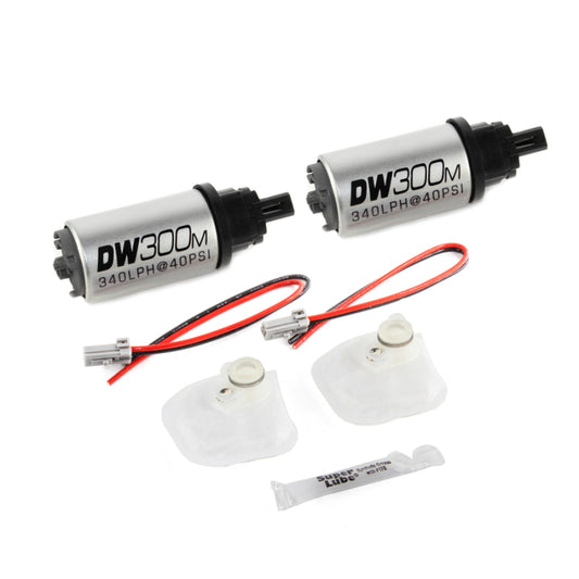 DeatschWerks 9-305-1035 340 LPH Ford In-Tank Fuel Pump DW300M Series w/ 07-10 GT500 / GT500KR Install Kit