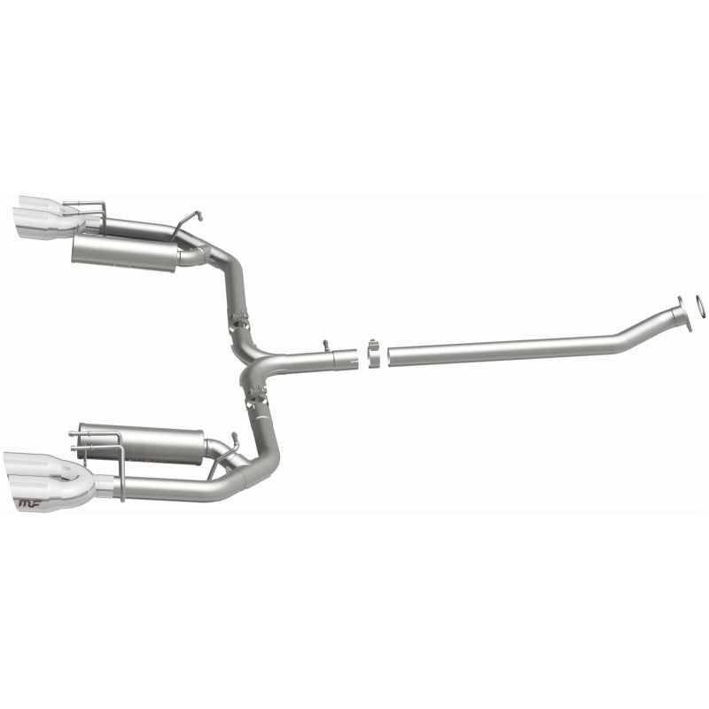 Magnaflow 19494 MagnaFlow 18-19 Toyota Camry XSE 2.5L (FWD) Street Series Cat-Back Exhaust w/4in Polished Quad Tips