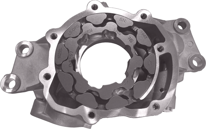 Boundary LS-S1 Chevrolet LS1 Engine 4.8L/5.3L/5.7L/6.0L Billet Gear Std Flow Vane Ported Oil Pump Assembly