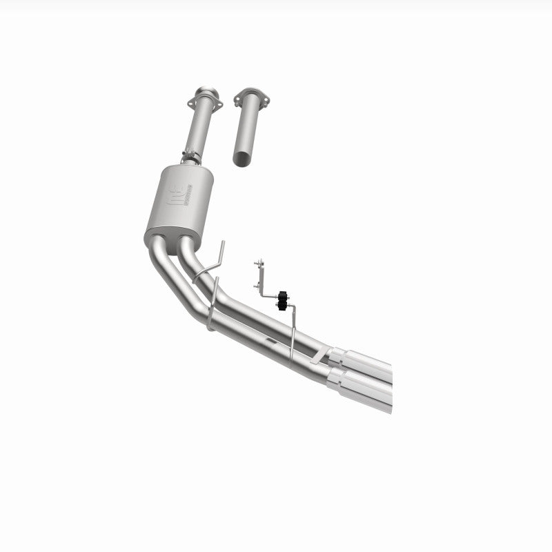 Magnaflow 19563 15-21 Ford F-150 Street Series Cat-Back Performance Exhaust System- Polished Side Exit