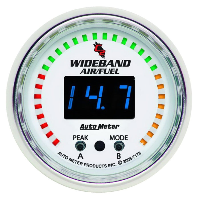 AutoMeter 7178 Autometer C2 52mm Wideband Air/Fuel Gauge