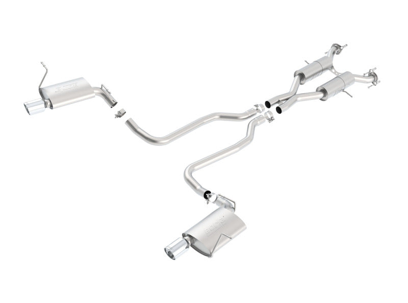 Borla 140406 11-16 Jeep Grand Cherokee Limited/Laredo 5.7L 8cyl 4WD/RWD SS Catback Exhaust