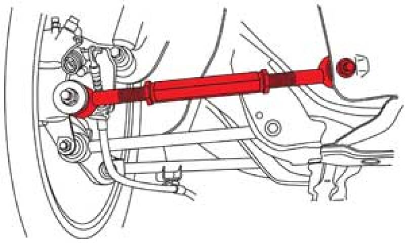 SPC Performance 67295 99-08 Acura TL / 99-07 Honda Accord Rear Toe Arm