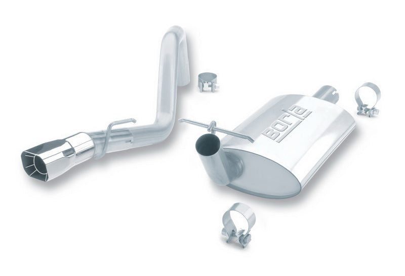 Borla 14364 91-95 Jeep Wrangler YJ 4.0L 6cyl 4WD 2Dr SS Single Rigth Rear Exit Cat-Back Exhaust