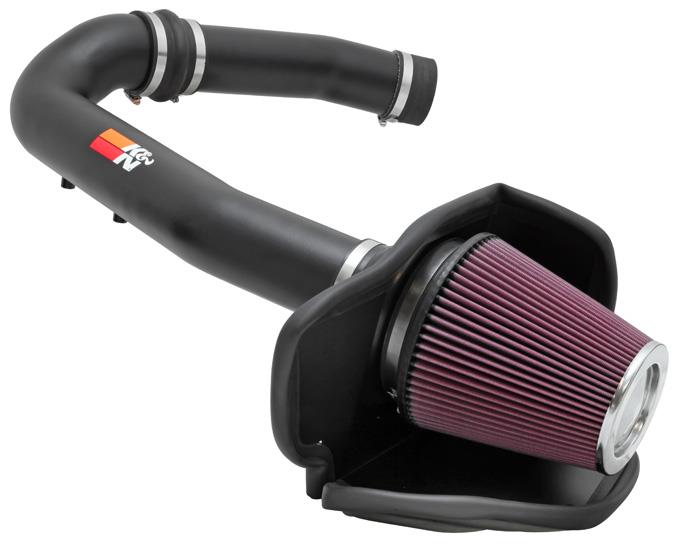 K&N Engineering 77-1560KTK K&N High Flow Performance Intake Kit 11 Jeep Grand Cherokee 3.6L V6 / 11 Dodge Durango 3.6L V6