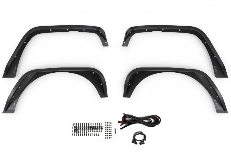 DV8 Offroad FDJK-07 07-18 Jeep Wrangler JK Slim Fender Flares