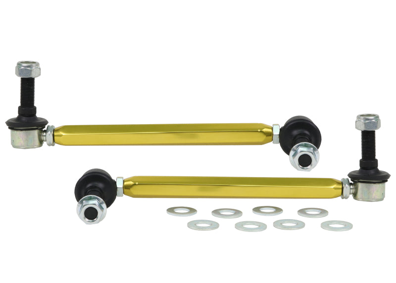 Whiteline KLC180-255 Universal Sway Bar - Link Assembly Heavy Duty Adjustable Steel Ball