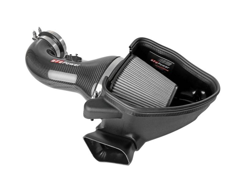 aFe 57-10018D 17-12 Chevrolet Camaro ZL1 (6.2L-V8) Track Series Carbon Fiber CAI System w/ Pro-DRY S Filters