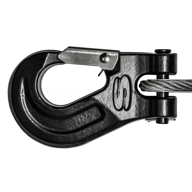 Superwinch 1712200 12000 LBS 12V DC 3/8in x 85ft Wire Rope SX 12000 Winch - Graphite