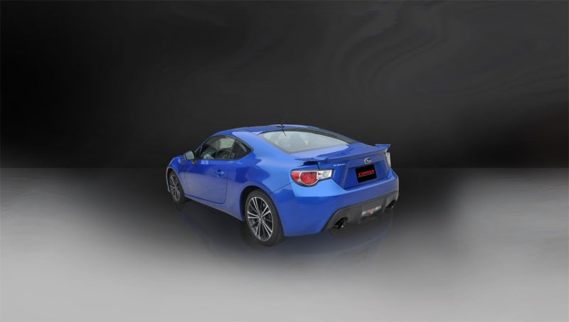 CORSA Performance 14864BLK Corsa 2012-2025 Scion FRS / Subaru BRZ Black Tip Sport Cat-Back Exhaust