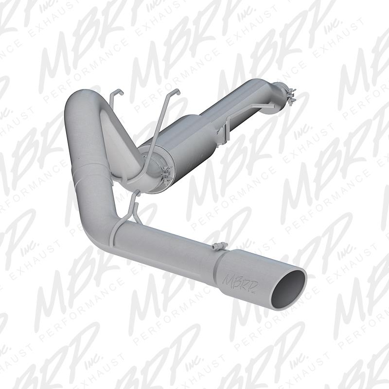 MBRP S5247304 2017+ Ford F-250/F-350 6.2L/7.3L Super/Crew Cab Single Side 4in T304 Catback Exhaust