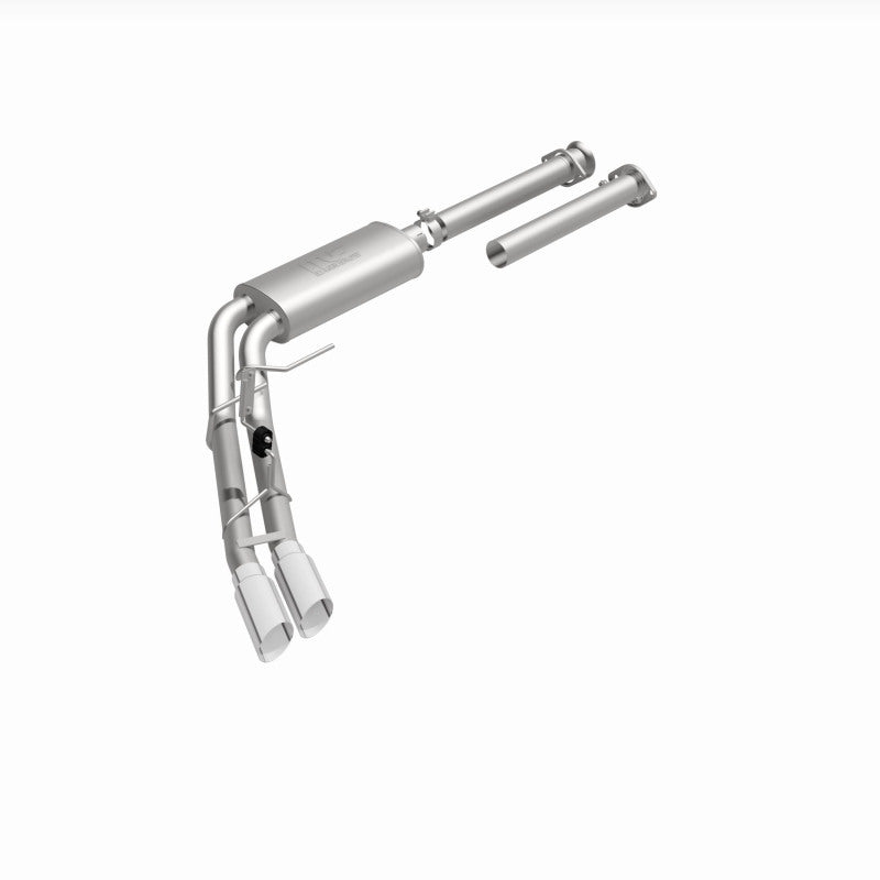 Magnaflow 19563 15-21 Ford F-150 Street Series Cat-Back Performance Exhaust System- Polished Side Exit