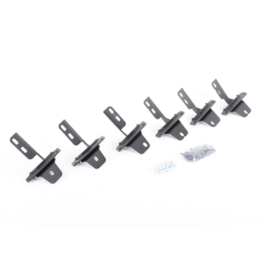 Go Rhino 6941295 2021+ Ford Bronco Brackets for RB Running Boards Textured Black