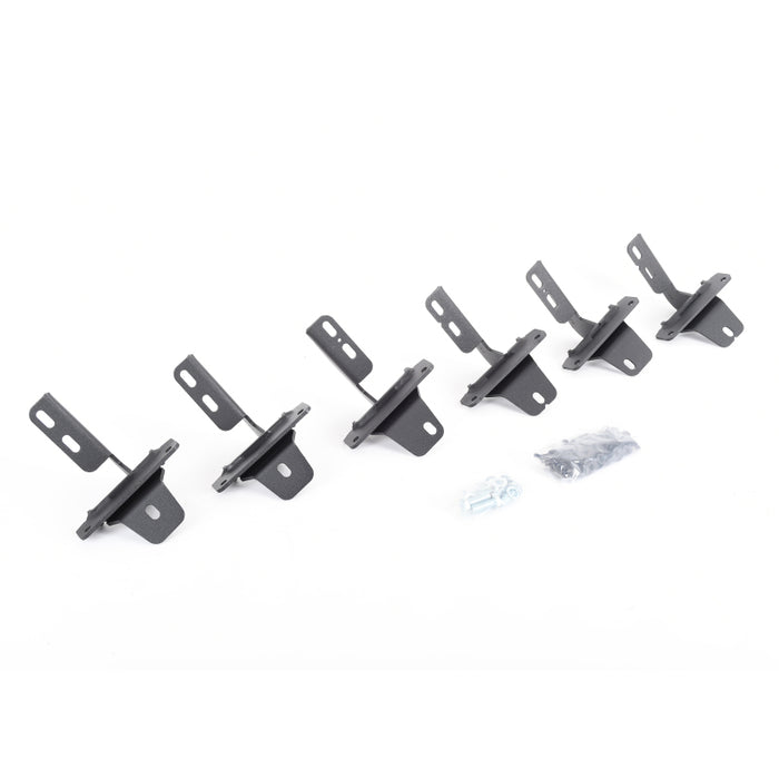 Go Rhino 6941295 2021+ Ford Bronco Brackets for RB Running Boards Textured Black