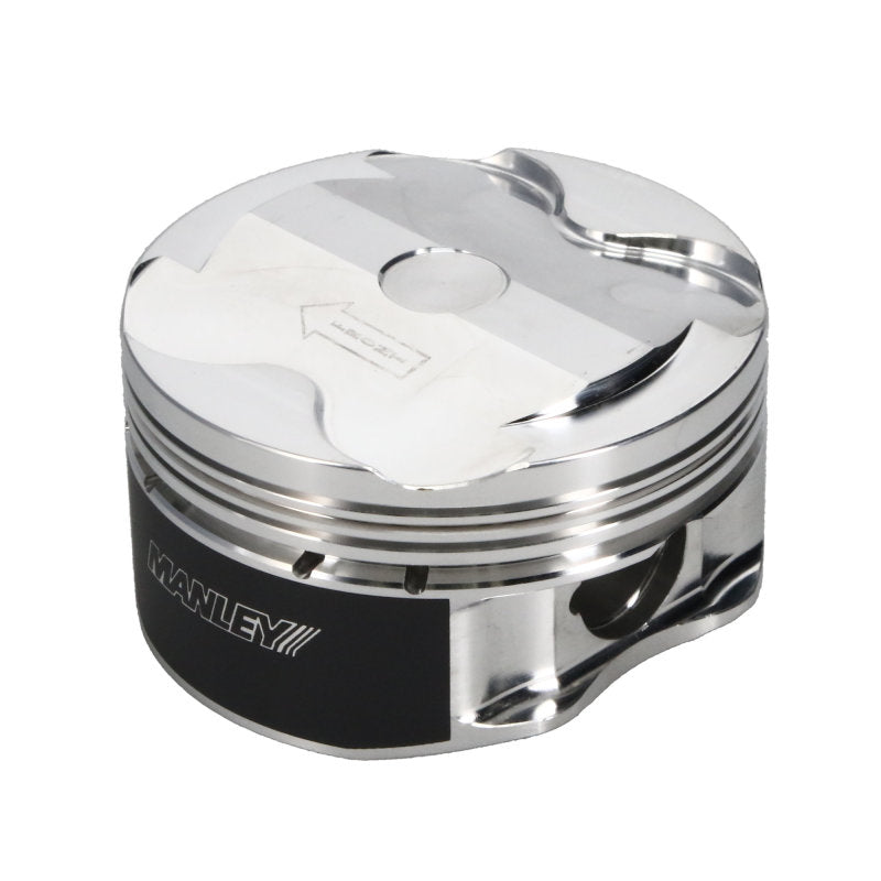 Manley Performance 595838C-8 Manley 2018+ Ford Coyote 5.0L DOHC +1cc Dish 3.700in Bore 11:1 CR Platinum Piston Set