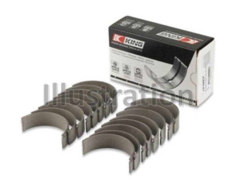 King Engine Bearings CR8046CP0.5 Porsche M 48.00/M 48.50 (Size +0.50mm) Connecting Rod Bearing Set