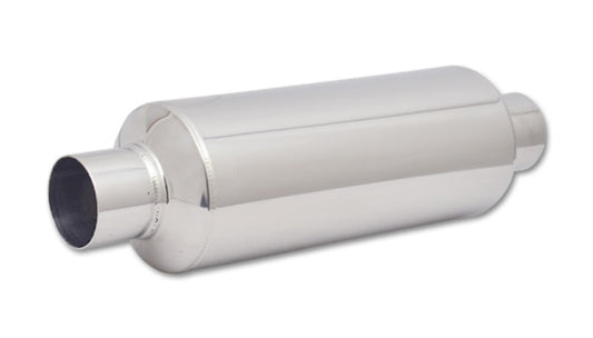 Vibrant 17930 SS Resonator (Standard Design) 2.5in inlet/outlet x 18in long w/ 5in OD resonator body