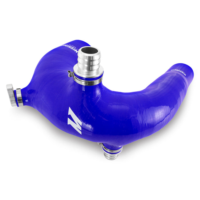 Mishimoto MMHOSE-RZR-16AIBL 2016+ Polaris RZR XP Turbo Silicone Intake J-Tube - Blue