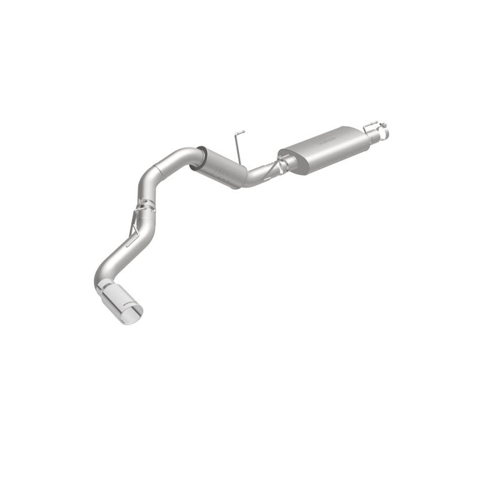 Magnaflow 19200 MagnaFlow Cat-Back, SS, 4in, Single Pass Side Rear Exit 5in Tip 14-15 RAM 2500 6.4L V8 CC LB/MC SB