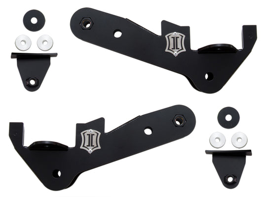 ICON 164504 2017+ Ford Super Duty 4 Link Frame Bracket Kit