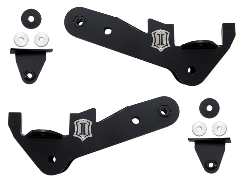ICON 164504 2017+ Ford Super Duty 4 Link Frame Bracket Kit