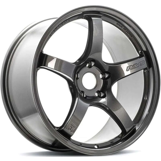 Gram Lights WGCRX38EHGP 57CR 18x9.5 +38 5x114.3 HS Gunmetallic Wheel (Min Order Qty 20)