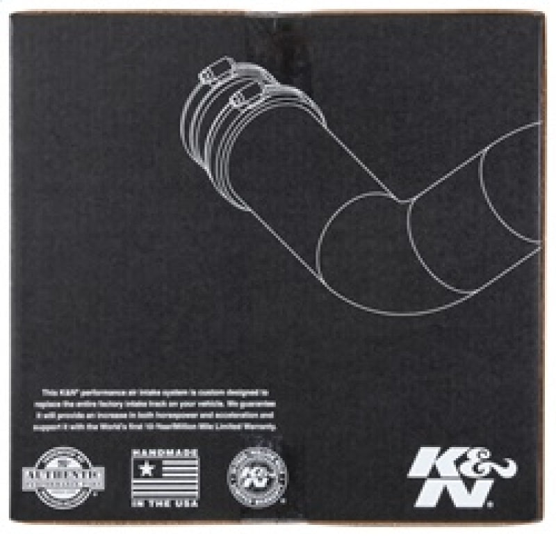 K&N Engineering 69-5323TS K&N 19-20 Hyundai Veloster R L4-1.6L F/I Typhoon Performance Air Intake System