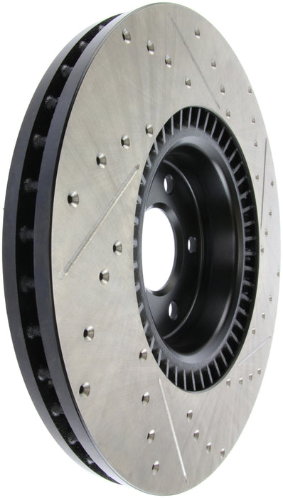 Stoptech 127.33134R StopTech Slotted & Drilled Sport Brake Rotor