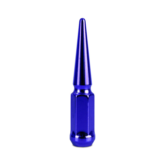 Mishimoto MMLG-SP1415-32BL Steel Spiked Lug Nuts M14 x 1.5 32pc Set Blue