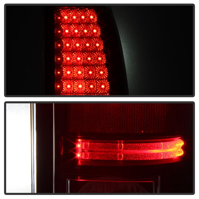 SPYDER 5078025 Spyder Chevy Silverado 1500 03-06 (Not Fit Stepside)LED Tail Lights Blk Smke ALT-YD-CS03-LED-BSM
