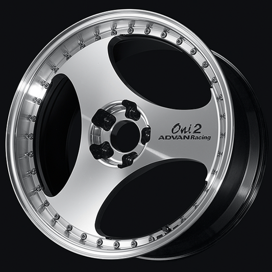 Advan YAP8J41THB RSII 18X9.5 +41 5-98 PCD Racing Hyper Black