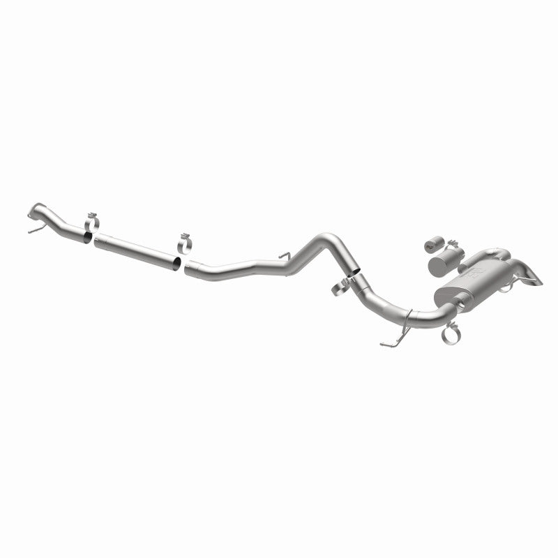 Magnaflow 19559 MagnaFlow 2021 Ford Bronco Overland Series Cat-Back Exhaust w/ Single Straight Driver Exit- No Tip