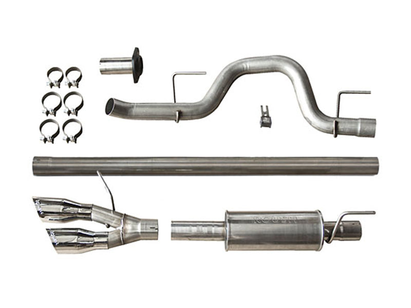 Roush 421711 2011-2014 Ford F-150 3.5L/5.0L/6.2L Side Exit Performance Exhaust System (Incl. SVT Raptor)