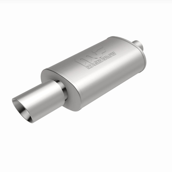 Magnaflow 14829 MagnaFlow Muffler W/Tip Mag SS 14X5X8 2.25/4.