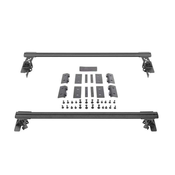 Go Rhino 5935000T 20-22 Jeep Gladiator JT/16-22 Toy. Tacoma/05-21 Nssn Frontier XRS Cross Bars Kit - Tex. Blk