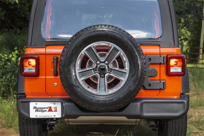 Rugged Ridge 11546.56 Spartacus HD Tire Carrier Hinge Casting 18-20 Jeep Wrangler JL