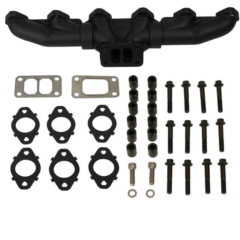 BD Diesel 1046047 98.5-02 Dodge 5.9L 24-Valve Cummins Pulse Exhaust Manifold Kit