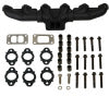 BD Diesel 1046047 98.5-02 Dodge 5.9L 24-Valve Cummins Pulse Exhaust Manifold Kit