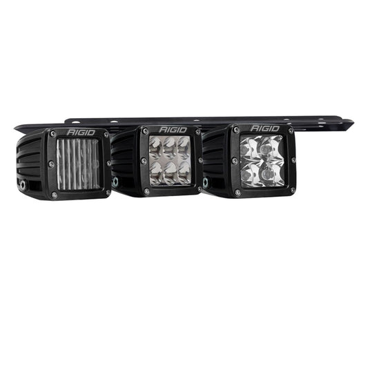 Rigid Industries 46738 2021+ Ford Raptor Triple Fog Lights Kit
