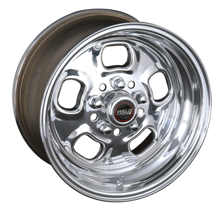 Weld 93-510350 Rodlite 15x10 / 5x4.5 & 5x4.75 BP / 5.5in. BS Polished Wheel - Non-Beadlock