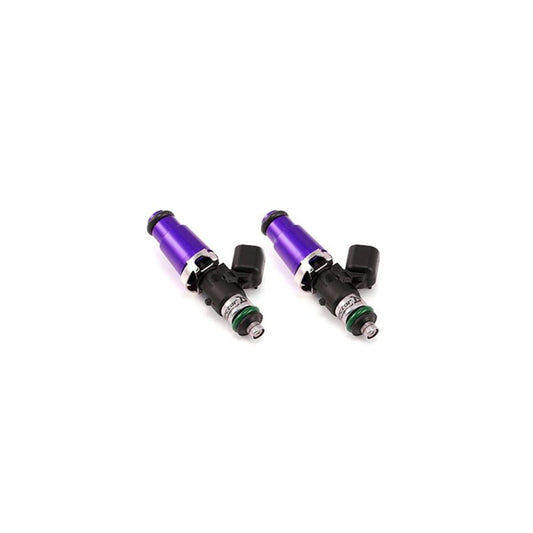 Injector Dynamics 2600.60.14.14.2 2600-XDS Injectors - 60mm Length - 14mm Purple Top - 14mm Lower O-Ring (Set of 2)