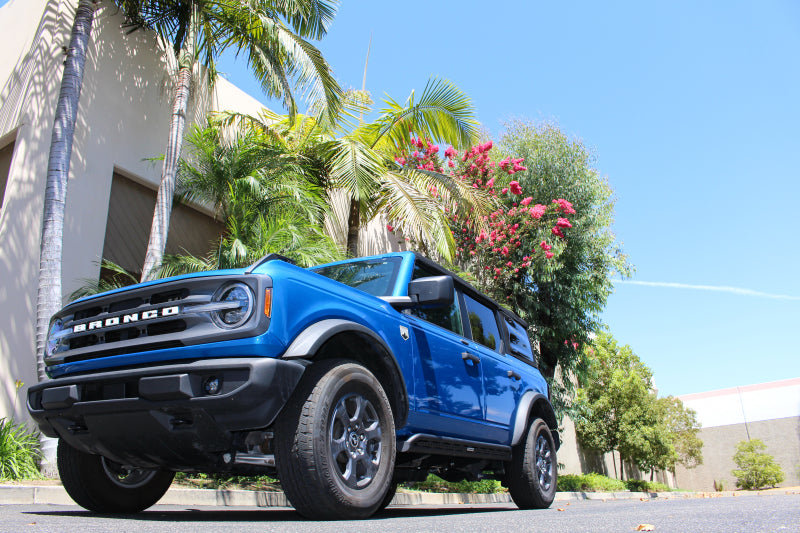 Go Rhino FS4129T 21-24 Ford Bronco 4WD 4dr (Excl. Bronco Sport) Frame Mount Sliders - Tex. Blk