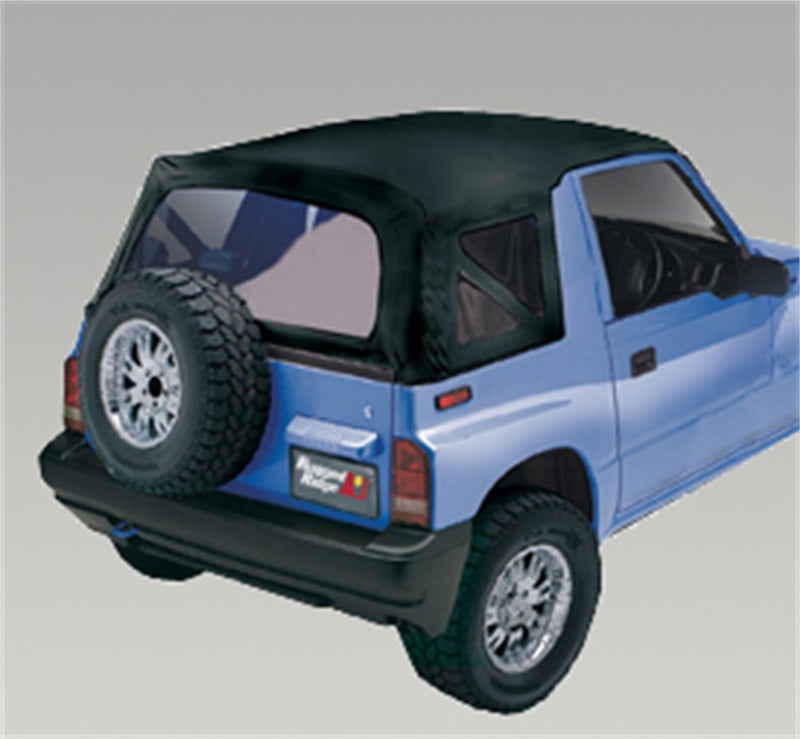 Rugged Ridge 53722.15 XHD S-Top Black Denim Clear Windows 88-94 Sidekicks