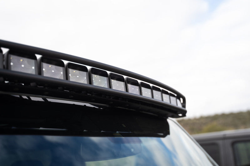 DV8 Offroad LBBR-03 DV8 21+ Ford Bronco Curved Light Bracket for 12 3in. Pod Lights