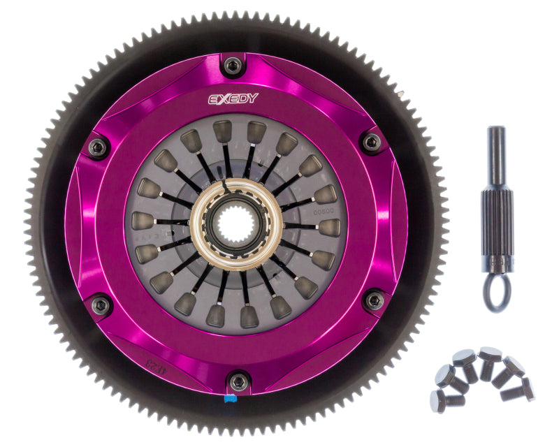 Exedy ZM022SD 1993-1995 Mazda RX-7 R2 Hyper Twin Cerametallic Clutch Sprung Center Disc Pull Type
