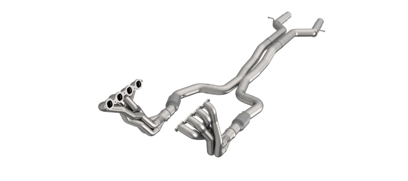 Kooks Headers 2313F632 Kooks 2022 Cadillac CT5V 2in x 3in SS Longtube Headers and Green Catted SS X-Pipe